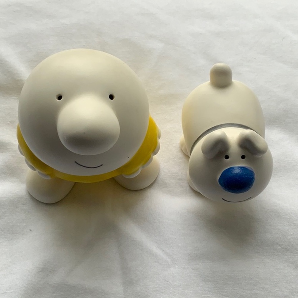 Vintage Ziggy And Fuzz Salt And Pepper Shakers